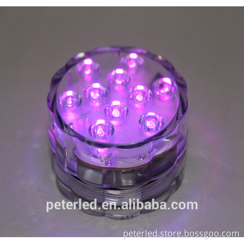 Totally waterproof led big submersible light with remote control factory price